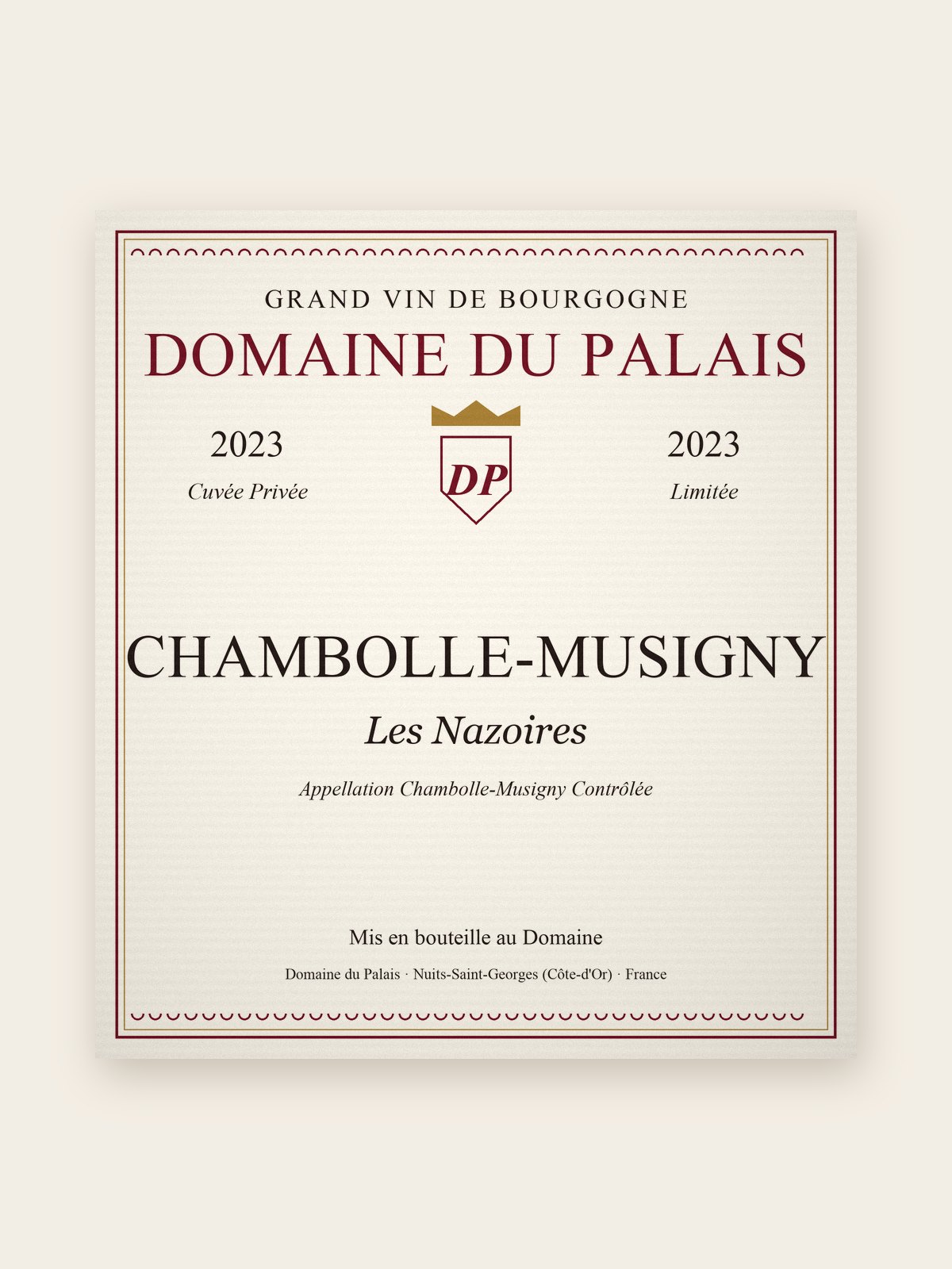 Chambolle-Musigny « Les Nazoires »