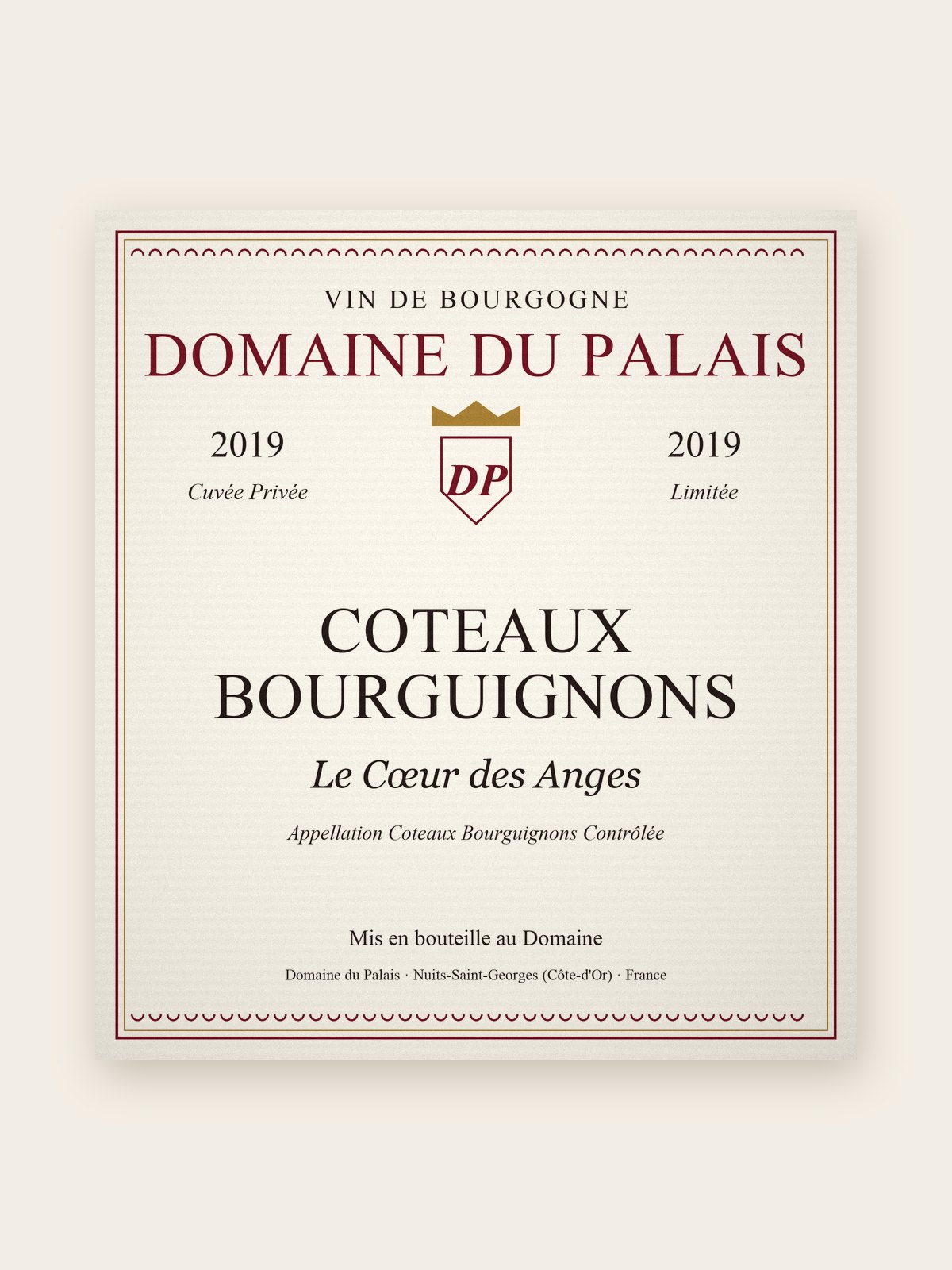 Coteaux Bourguignons « Le Cœur des Anges »
