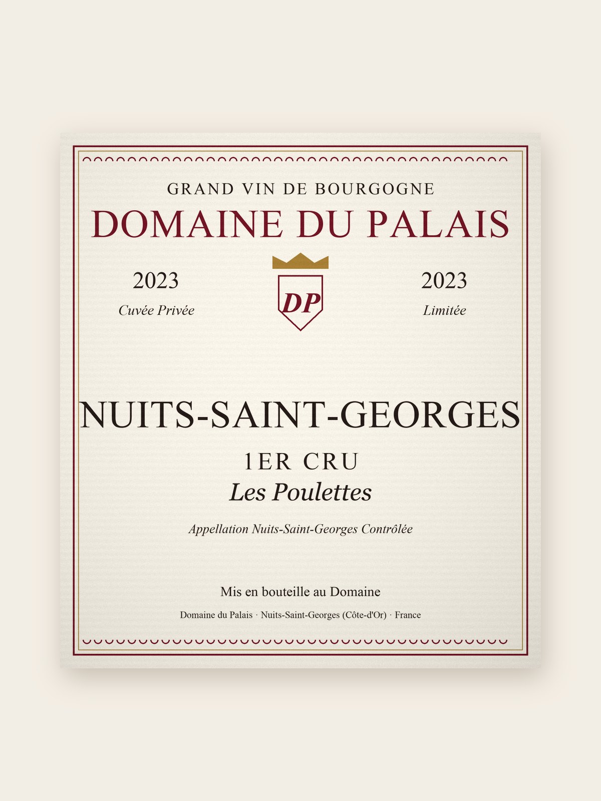 Nuits-Saint-Georges 1er Cru Les Poulettes